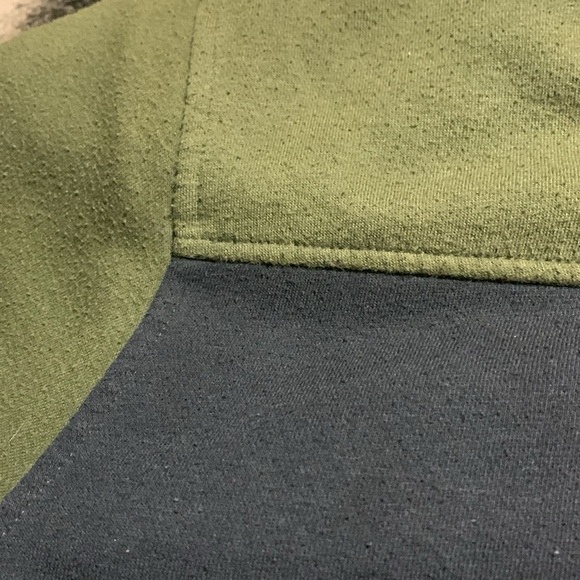 Wonder Nation, XL 14-16 Zip Up Jacket, Green with Black, Sherpa Lined, in EUC. - Picture 4 of 7